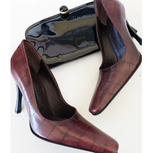 Giuseppe zanotti crocadile print pumps